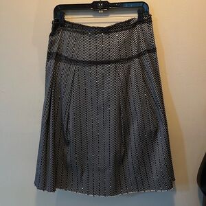 Lela Rose - Striped Skirt - Size 10